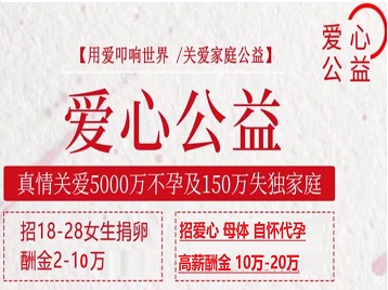 沙坪坝捐卵助孕生子 爱心志愿者招募